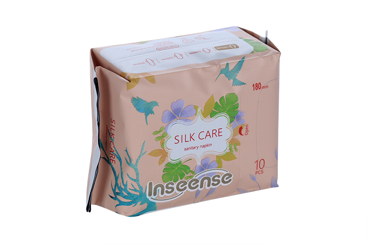 Прокладки Inseense Silk Care женск гигиенич ежедневн с крылышками, 180 мм, 10 шт