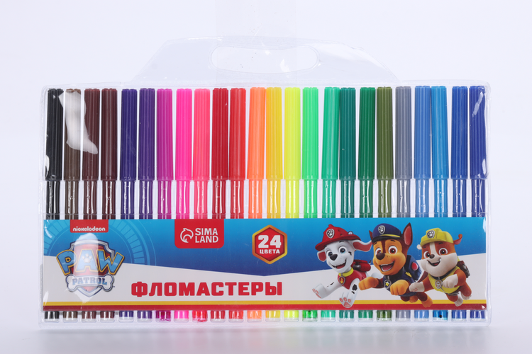 

Фломастеры Paw Patrol 24 цвета