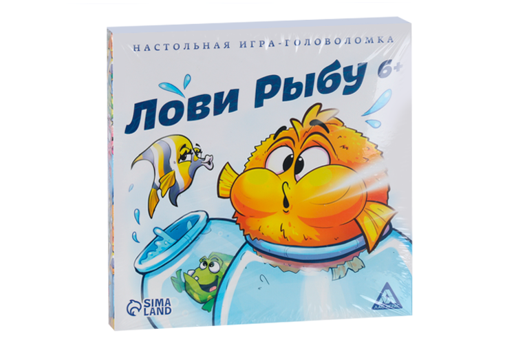 

Игра-головоломка ЛАС ИГРАС «Лови рыбу», 6+