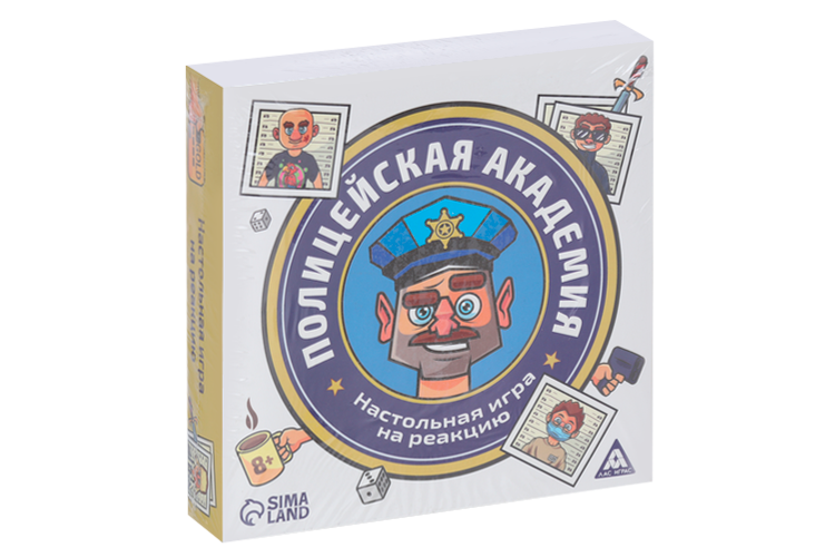 

Настольная игра на реакцию ЛАС ИГРАС «Полицейская академия», 8+