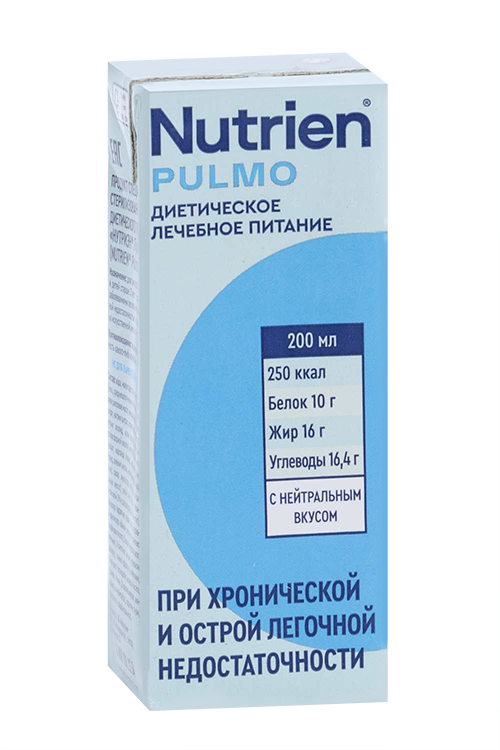 

Продукт Нутриэн Пульмо, 200 мл, тетрапак