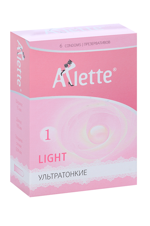 Презервативы Arlette Light Ультратонкие, 6 шт