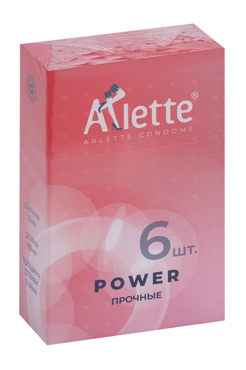 Презервативы Arlette Power Прочные, 6 шт