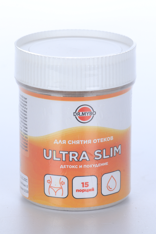 Напиток Dr Mybo Ultra Slim дренажный детокс/похудение д/снятия отеков, 75 г, порошок