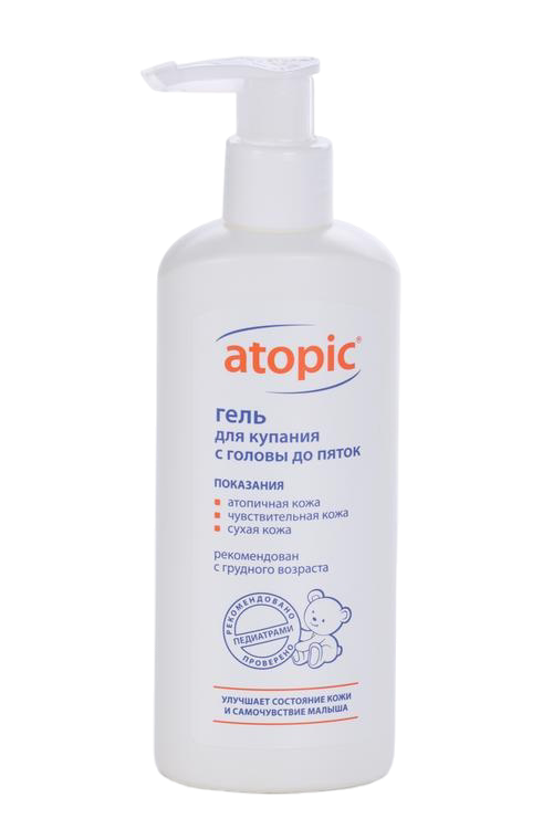 

Гель ATOPIC д/купания с головы до пяток, 250 мл