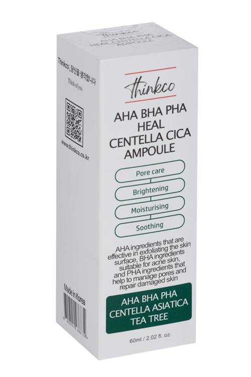 Сыворотка Zenzia Thinkco азиат центелла/кислоты AHA BHA PHA д/пробл кожи лица, 60 мл