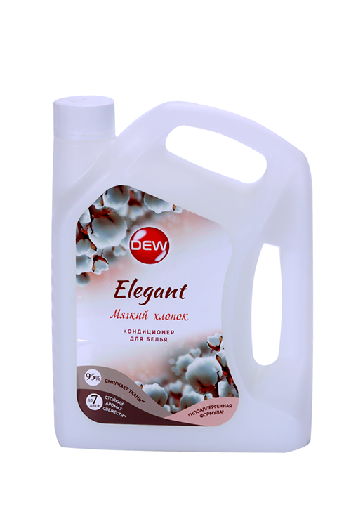 

Кондиционер DEW ELEGANT Хлопок концентрат д/белья 2,8 л