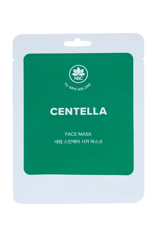 

Маска NAME SKIN CARE с Центеллой азиатской тканев д/лица, 22 г