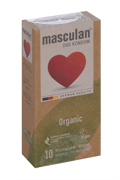 Презервативы Маскулан органик, 10 шт
