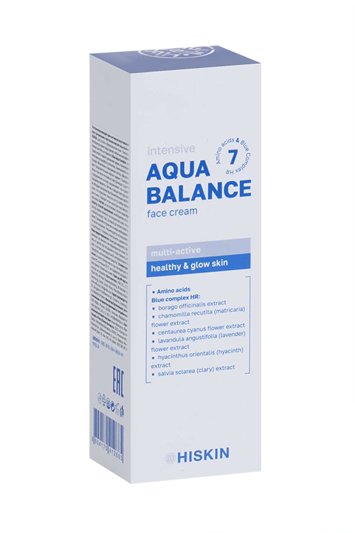 

Крем HISKIN Aqua Balance ультраувлаж актив восстан с вит/фитокомплекс, 100 мл