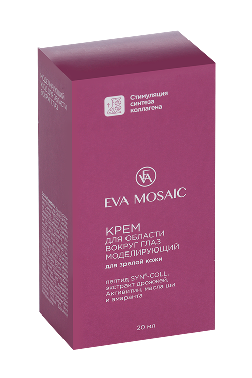 

Крем EVA MOSAIC моделирующ д/зрелой кожи д/области вокруг глаз, 20 мл