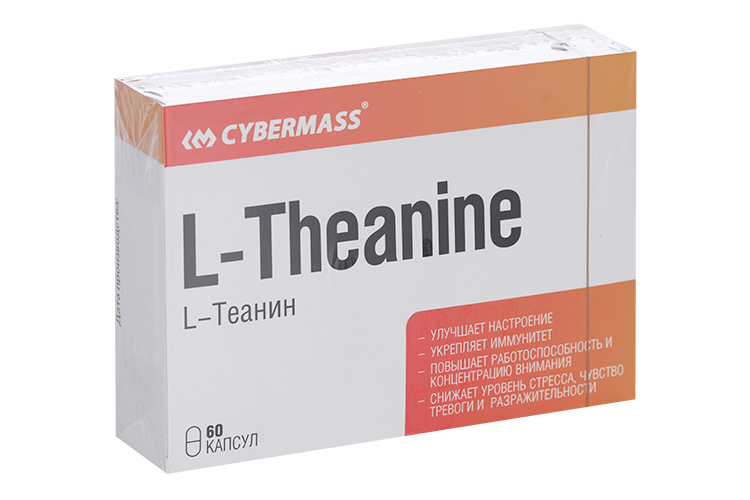 L-Теанин, 60 шт, капсулы (4626016623321)