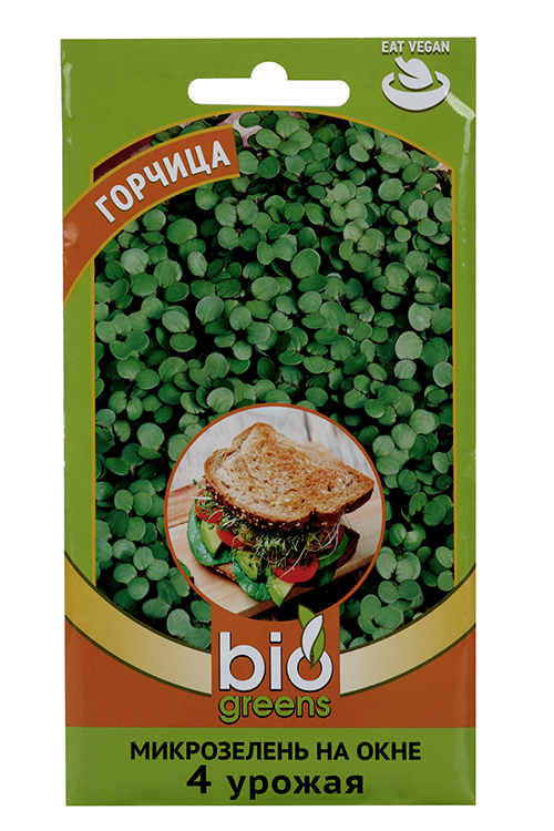 Микрозелень bio greens Горчица 5 г