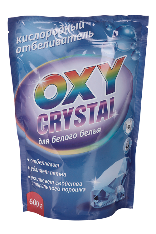 Отбеливатель Кислородный Oxy crystal д/белого белья 600 г