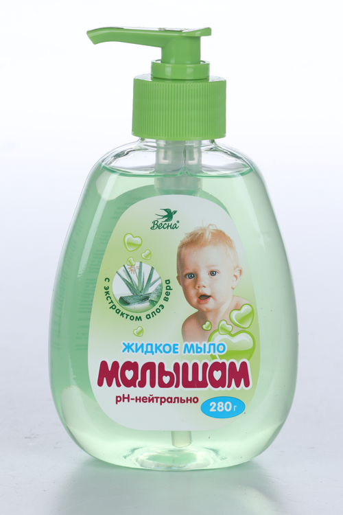 Мыло жид Весна Малышам с экстрактом алоэ вера, 280 г