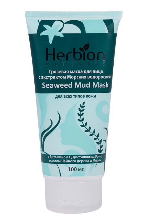 

Маска д/лица Herbion грязевая с экстрактом морских водорослей, 100 мл