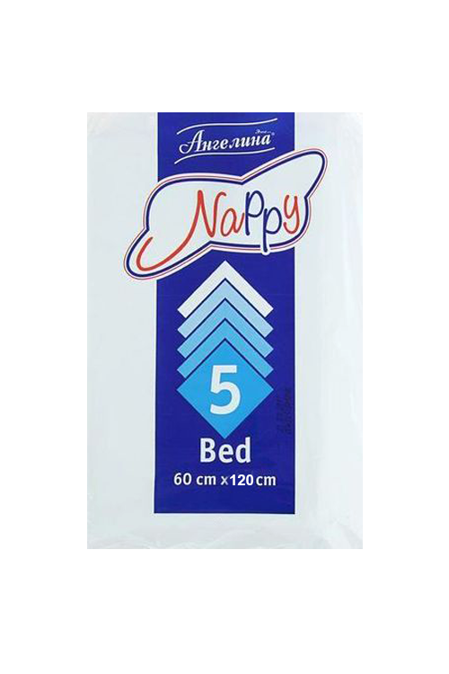 Простыни Ангелина Nappy гигиенические 60х120 см, 5 шт