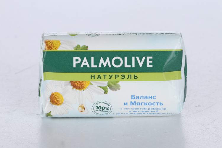 Мыло Palmolive Натурэль Баланс и Мягкость с экстр ромашки и вит Е, 90 г