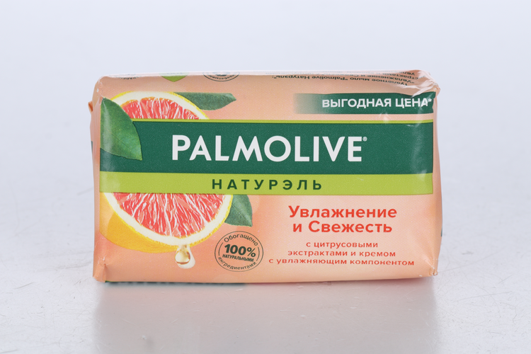 Мыло Palmolive Натурэль Увлажнение и Свежесть с цитрусов экстр и кремом, 150 г