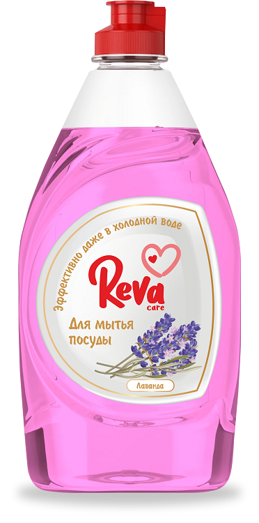 Средство Reva Care Лаванда д/мытья посуды 450 мл