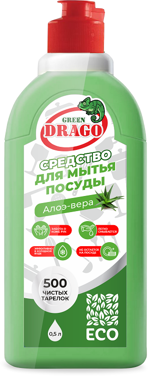 

Средство Green Drago Алоэ-вера д/мытья посуды 500 мл