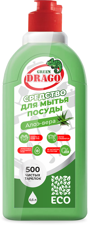 Средство Green Drago Алоэ-вера д/мытья посуды 500 мл