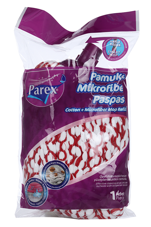 

Насадка PAREX на швабру из хлопка и микрофибры