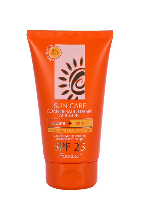 Лосьон Sun Care солнцезащитный защита+загар SPF25, 150 г