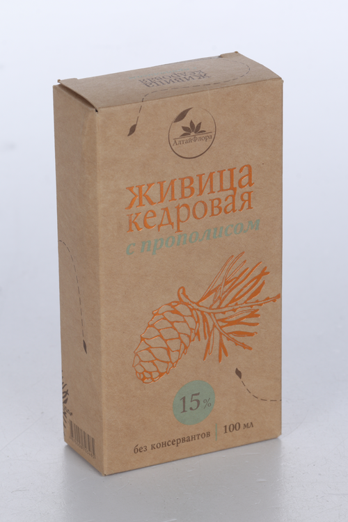 

Живица кедровая с прополисом, 100 мл, Алтайская чай комп