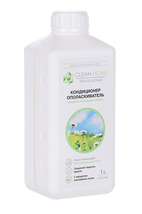 

Кондиционер-ополаскиватель Clean Home аромат альпийских лугов д/белья 1 л