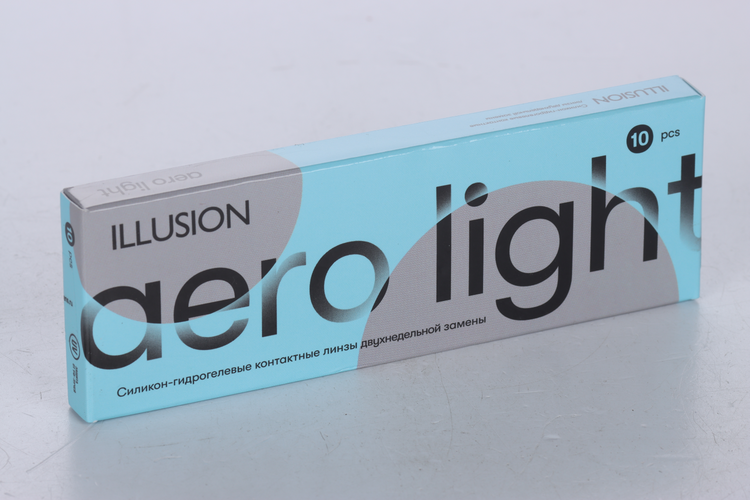 Линзы ILLUSION Aero Light контактные 2 недели (диоптрия -2,00), 10 шт