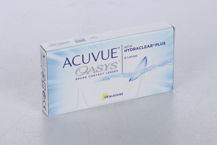 

Контактные линзы ACUVUE Oasys with hydraclear plus 6 линз R 8,4 -0.50