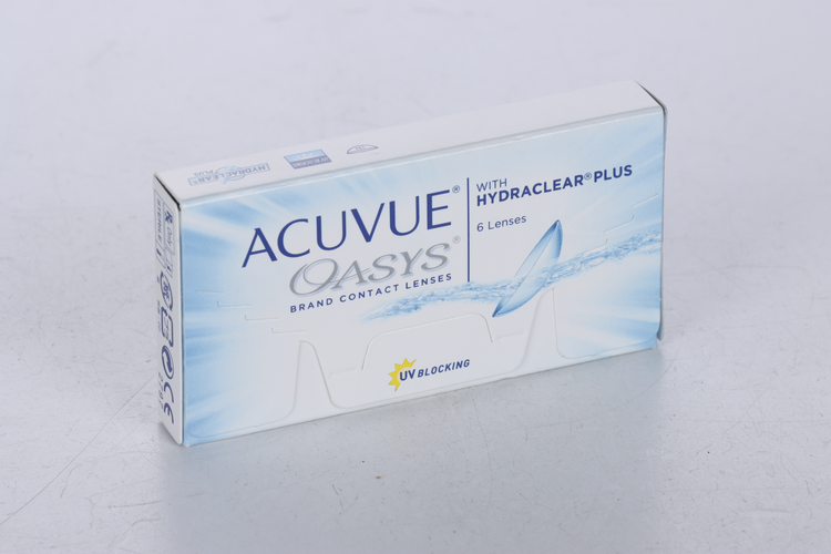 

Контактные линзы ACUVUE Oasys with hydraclear plus 6 линз R 8,8 +3.00