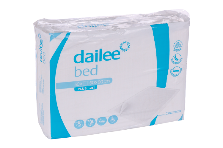 Пеленки Dailee Plus 60х90 см 30 шт 592₽