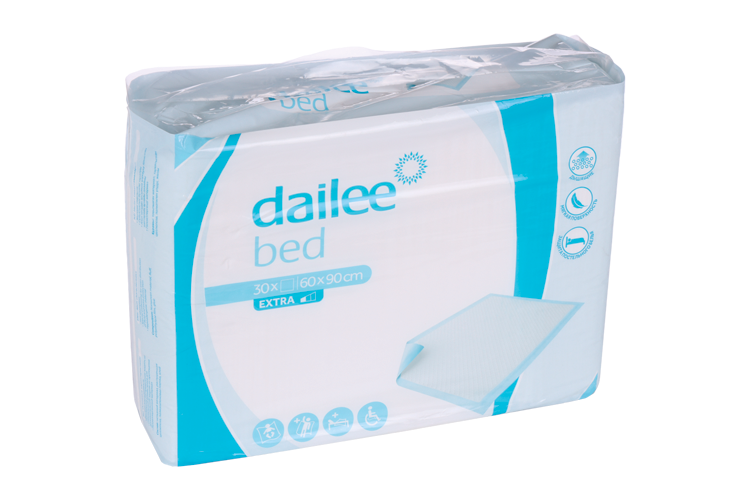 цена Пеленки Dailee Extra 60х90 см, 30 шт