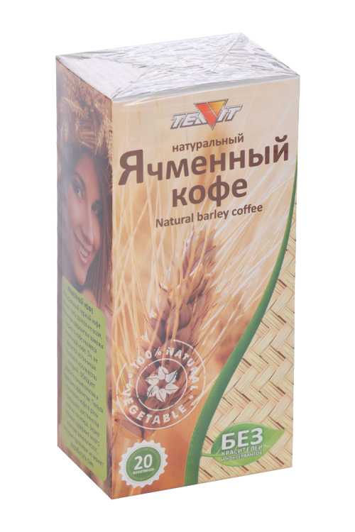 

Кофе Тиавит Ячменный молотый натуральный, 3 г, 20 шт, фильтр-пакет