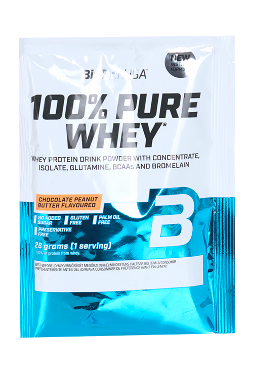 

Протеин сыворот BioTechUSA 100% Pure Whey шоколад-арахис масло, 28 г