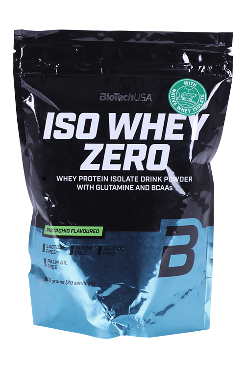 Протеин изолят сывороточный BioTechUSA Iso Whey Zero фисташковый, 500 г