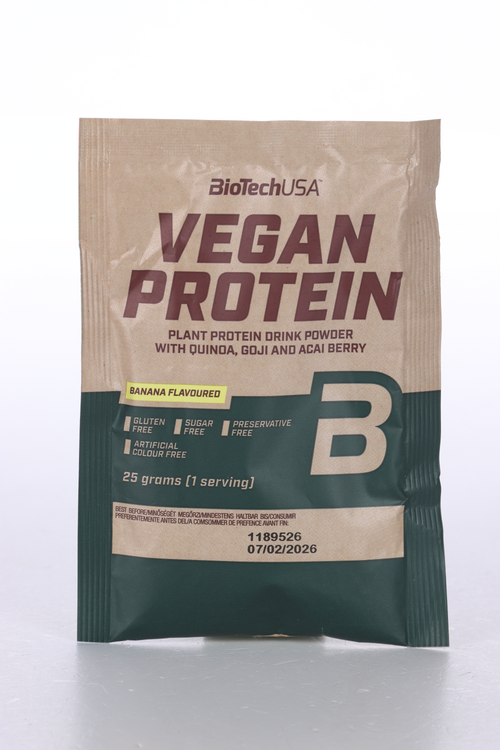 

Протеин растительный BioTechUSA Vegan Protein банан, 25 г