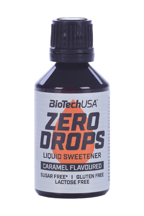 Ароматизатор-сахарозаменитель BioTechUSA Zero Drops со вкусом карамели, 50 мл