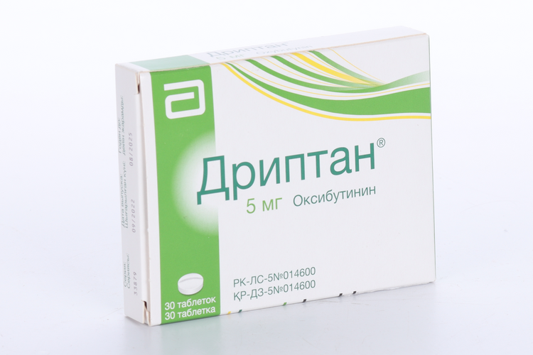 

Дриптан 5 мг, 30 шт, таблетки .