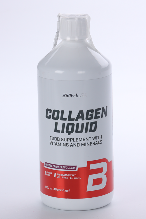 Коллаген BioTechUSA Collagen Liquid жидкий лесные ягоды, 1 000 мл