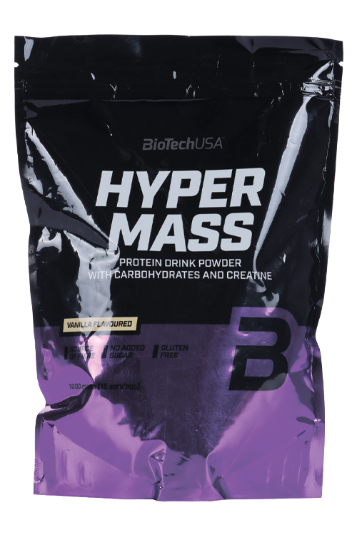 Гейнер BioTechUSA Hyper Mass ваниль 1 000 г 1455₽