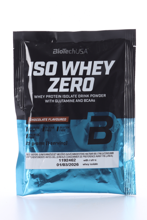 

Протеин изолят сывороточный BioTechUSA Iso Whey Zero шоколад, 25 г