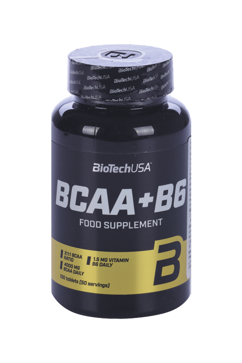 Аминокислоты BioTechUSA BCAA+B6, 100 шт, таблетки аминокислоты biotechusa bcaa b6 200 шт таблетки