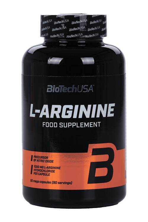 

L-Аргинин BioTechUSA, 1 175 мг, 90 шт, капсулы