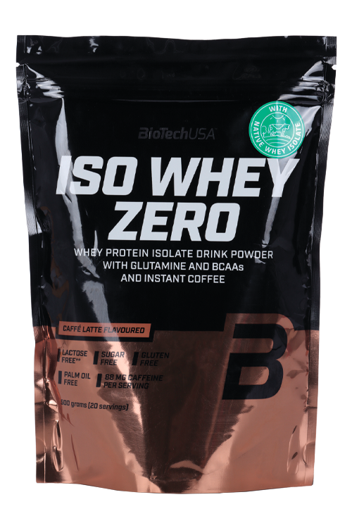 

Протеин изолят сыворот BioTechUSA Iso Whey Zero кофе латте, 500 г