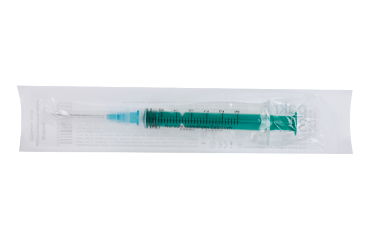 

Шприц Пакро трехкомп с иглой 23G 1/4 (0,60х32 мм), 3 мл
