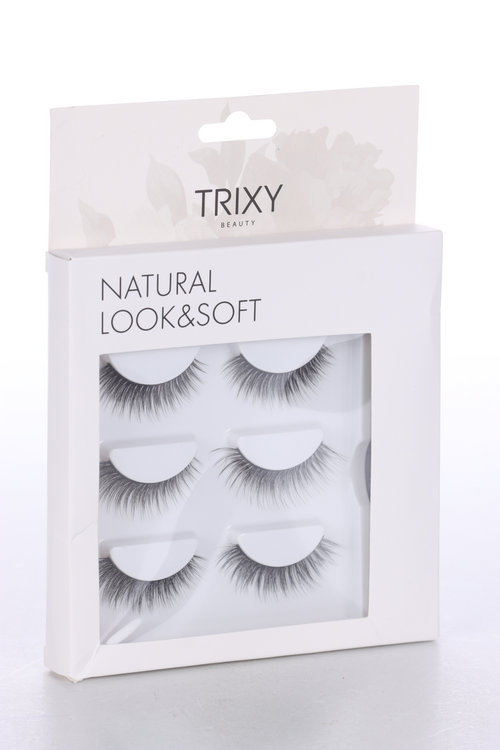 

Сет TRIXY BEAUTY ленточные ресницы Natural Look & SOFT /клей 5 г/пинцент x1 (718)