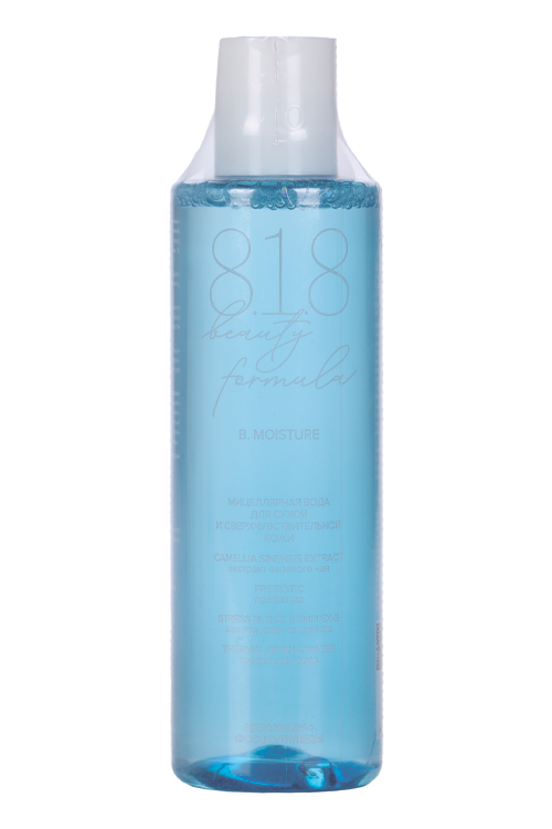 

Мицеллярная вода 818 Beauty formula д/сухой и свехчувствительной кожи, 200 мл